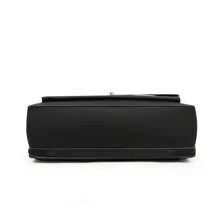 1 Stück modische Herren Aktentasche mit mehreren Fächern und großer Kapazität, schwarze klassische Business Laptoptasche, Aufbewahrung von Büromaterial, Geschenkidee zum Vatertag, Schulanfang