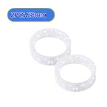 2 Stücke Silikon Ohrtunnel flexible Ohrplugs Stretcher Expander doppelt geflanscht Flesh Ohrpiercing Schmuck für Frauen und Männer