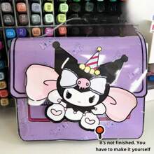 Sanrio 3 PiecesSanrio Kullomi And Sago Lulu DIY Quiet Book Set - My Melody Craft Kit, Reusable Art And Handmade Toys, Perfect Birthday Or Valentine's Day, Chinese New Year, Christmas, Easter And Other Holiday Gifts For Women (This Product Is A Quiet Book Made By Myself. The Picture Shows The Finished Product After DIY. The Actual Product Is A Book With Three Sheets Of Paper. The Paper (Tu'an) Is Placed Randomly. Please Be Careful If You Mind)