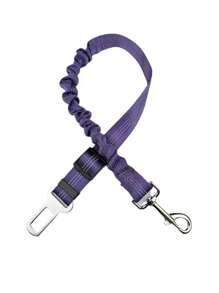 1pc Pet Car Restraint, Dog Leash, Cat Car Leash, Retractable Shock-Absorbing Reflective Strap Tether Leash, Forr Pet Travel!
