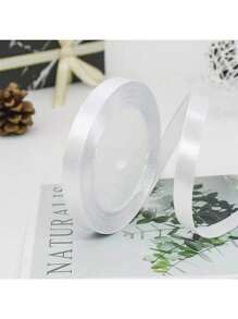 1 Roll 22meters, Champagne Golden Packaging Ribbon Bow, Color Ribbon, Polyester Satin Ribbon, Gift Box Silk Ribbon, Jacquard Woven Ribbon