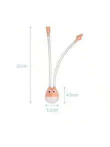 Aspirador nasal antirreflujo de silicona, herramienta de limpieza nasal