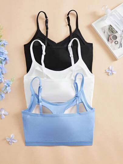 One Piece Adjustable Shoulder Strap Is Com table, There No Steel Ring Its Own Chest Pad, Tube Top Underwear, Sports Sleep BH Vest Underwear. view 3