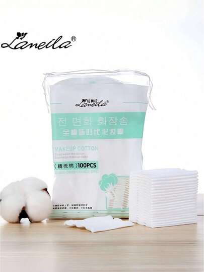 1 包一次性柔软洁面垫，面部清洁、洗面刷、袋子、收纳袋、收纳盒