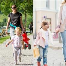 1条2米升级版婴儿防走失安全背带，带感应锁扣，适合带宝宝出行