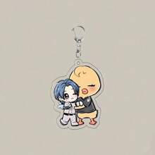 Sanrio 1 pezzo Portachiavi SKZOO, merchandise del gruppo idol coreano SKZ per fan, collezione creativa derivata, regalo per le vacanze per decorare borse, collezione premium, ideale per San Valentino, Natale, Eid Al-Adha