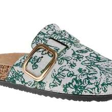 Women's Mules / Clogs Floral Print Casual Style - Green - View 2