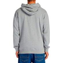 DC Shoes Men's Logo Print Drawstring Zip-Up Hoodie - Grey - View 4