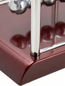 1 件牛顿摇篮天平钢球学校教学用品物理科学课桌装饰礼品家居装饰 - 彩色 - 查看 4