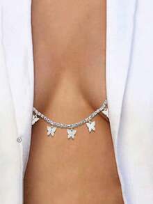 1雙時尚不銹鋼鈴鐺裝飾乳環適合女士適用於日常生活