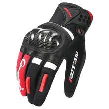 AD 1 Pair Carbon Fiber Full Finger Motorcycle Racing Riding Gloves, All Season, Anti-Slip Protection, For Men And Women - MCS - View 13