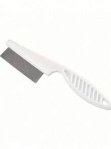 2 piezas/1 pieza (grande o pequeño) Peine fino antifcaspa de dientes extra juntos, limpiador cabelludo, herramienta para eliminar piojos, pasadores para el cabello, accesorios para el cabello, útiles escolares