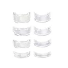 8 piezas Ajustador de anillos invisible y transparente para anillos sueltos, herramienta ajustable que se adapta a cualquier anillo