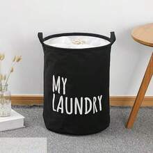 Giỏ đựng đồ giặt bằng vải chống nước có thể gấp lại, giỏ đựng quần áo bẩn dung tích lớn cho gia đình, phòng tắm, đồ chơi - Nhiều màu - Xem 6