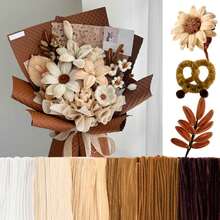 Limpiapipas para manualidades de flores, tallos de chenilla en tonos pastel para proyectos de arte DIY y regalos creativos (6 colores), kit a granel de limpiapipas esponjosos para hacer flores, ideal para decoración de fiestas