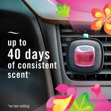 Febreze Car Odor-Fighting Air Freshener Vent Clip With Gain Scent, Island Fresh, 1 Count - 1 - Xem 8