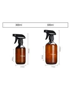 大容量喷雾塑料瓶，高压空容器，用于保湿剂、水罐、美发工具、理发店用品，300/500 毫升