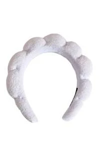 1pc White Headband, Makeup Facial Headband, Cleansing Headband, Turban Headband, Soft Headband, Suitable For Women & Girls, Fashionable Accessory, Great Gift,Skincare Headband,Beauty,Skin Care Products,Spa,Self Care,Skin Care Tools,Face Care,Esthetician Supplies,Skin,Face Wash,Facial