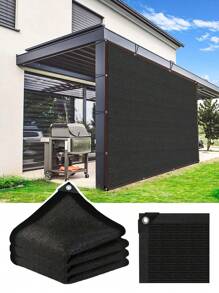 DELLNA 1 panneau de bâche d'ombrage premium résistante aux UV - couverture de plante d'extérieur et tissu de protection solaire respirant, matériau en polyéthylène haute résistance avec bords renforcés - usage multiple pour jardins, patios, cours et auvents