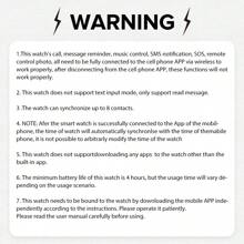 Smart Watch, Wireless Calls/Dialing, Multi-Sport Modes, Call Reminder And Rejection, SMS Reminder, Multiple APP Reminders, Suitable For Men And Women, Sports Watch, Custom Wallpaper, Fitness Monitoring, Compatible With Ios/Android