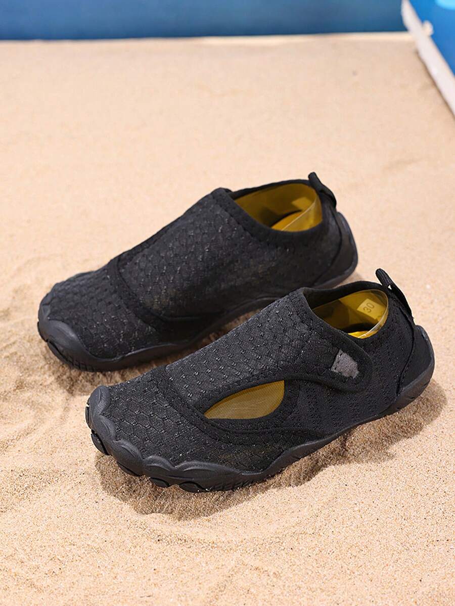 Children's Multi-Color Water Shoes, Parent-Child Matching, Breathable Fabric, Non-Slip Soft Bottom, Outdoor Stream/Water Wading Shoes For Boys & Girls