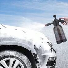 Pulvérisateur de mousse pour lavage de voiture à main de 2 l : Pompe à pression multi-usage pour le détail automobile et le jardinage - Matériau PP