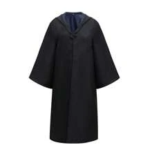 Potter Wizarding Robe Cosplay Costume Harry Halloween Cloak Wizarding Robe Performance Costume Graduation Photo Outfit; College Style Class Uniform For University Students