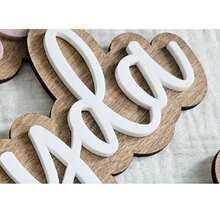 定制姓名牌，男孩女孩房装饰门牌，个性化姓名牌，定制门牌，个性化门牌，3D打印姓名牌，卧室姓名牌，卧室门牌，定制门牌，温馨氛围，秋季家居焕新，北欧舒适家居，和谐家居装饰 - 彩色 - 查看 15