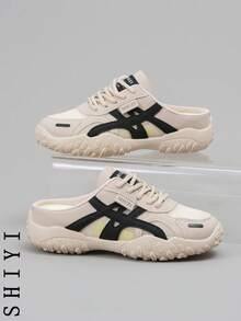Fashion Versatile Casual Minimalist Breathable Backless Athletic Sneakers