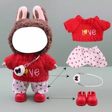 4 pièces Ensemble de tenue (1 robe, 1 pantalon, 1 chaussures, 1 sac) pour poupée Lol de 17 cm, cadeau de festival pour poupée Lol, vêtements de poupée Lol, couleurs riches (poupée non incluse) - Multicolore - Voir 1