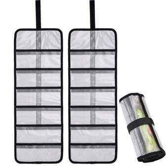 Bolsa plegable para señuelos de pesca, organizador de almacenamiento de equipos de pesca de gran capacidad y portátil