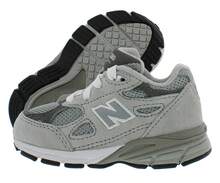 New Balance 990V3 PS Boys Shoes - Xám/Xám - Xem 1