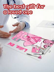 Personalized Customized Nurse Clipboard, Nurse Gifts, Acrylic Clipboard For Nursing Schools, Clipboard For Doctors And Hospitals, New Nurse Gifts, Nurse Supplies,Back To School,School Supplies - Multicolor - View 5