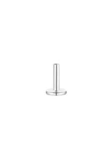 1pair Flat Back Earring Accessories 925 Sterling Silver Earring For Women 5Mm/6Mm Rod Minimalist Gift For Her Wedding Party Fine Jewelry