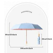 1 chiếc ô hợp kim nhôm [Chắc chắn, Thời trang] Chống gió & Chống nước - Thiết kế gấp gọn nhẹ, phù hợp cho cả nắng và mưa, Lựa chọn mùa xuân hè, Quà tặng cho phù dâu, Trang trí phòng ngủ, Bãi biển, Du lịch, Dành cho nam, Dành cho nữ, Kỳ nghỉ, Đồ dễ thương, Quà tặng Ngày của Mẹ, Trang trí phòng ngủ, Vườn, Trang trí nhà bếp, Mùa hè, Bãi biển, Đồ dùng cần thiết khi đi du lịch, Trang trí phòng, Đồ chơi mềm, Lễ tốt nghiệp - Nhiều màu - Xem 2