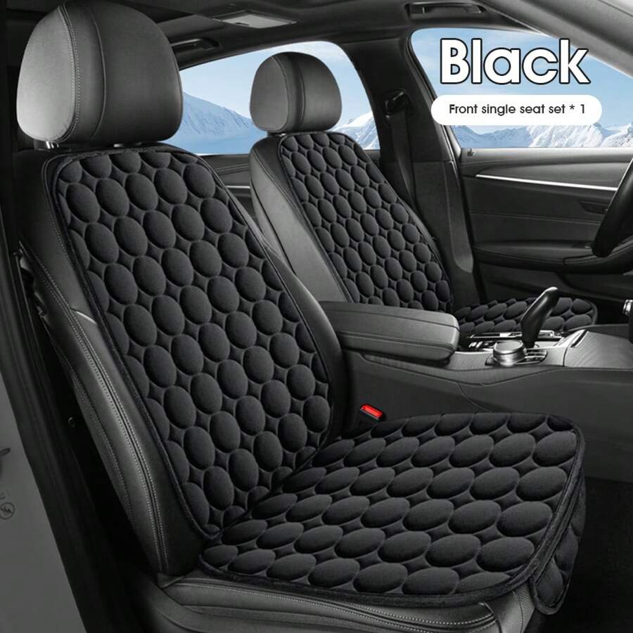Easypie Selection Car Seat Cover, Universal Fit Rear Backseat Cushion, Non-Slip, No-Bind, Durable, Comfortable, For All Seasons, Vehicle Interior Accessory
