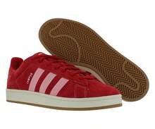 Adidas Campus 00s Mens Shoes - 更好的猩紅色/清晰的粉紅色/雲白色 - 查看 5