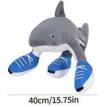 Muñeco de peluche de animales italianos Tralalero Tralala, juguete de regalo para fans, figura de monstruo Tung Tung Tung Sahur divertida, muñeco para adultos, niños, niños y niñas - Tralalero Tralala Peluche - Ver 5