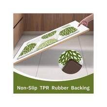 Teal Kitchen Mats Set Of 2 Cushioned Anti Fatigue Kitchen Rugs Non Slip Waterproof Runner Memory Foam Kitchen Floor Mat Comfort Standing Mat For Sink,Office,Laundry - Sage Green - View 5