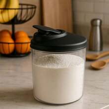 2-Piece Set Of Flour / Sugar Bowl Topa Tudo 1 Litre Santana - 黑與白 - 查看 2