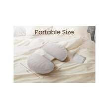 Almohada de embarazo para dormir, almohada de espuma de memoria para dormir de lado, almohada de maternidad para dar soporte a la espalda, el vientre y las caderas para mujeres embarazadas, portátil y ajustable, cuña para viajar, color gris - Gris terciopelo - Ver 6