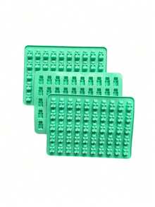 1pc 66-Cavity Silicone Candy Mold - Mini Gummy & Chocolate Making Kit, Suitable For Baking, Cookies, Candies And Wax Melts - Fruit Shaped Ice Cube Tray Ice Cube Tray Ice Cube Ice Cube Squishy Ice Cube Mold Ice Cube Mould - Multicolor - View 6