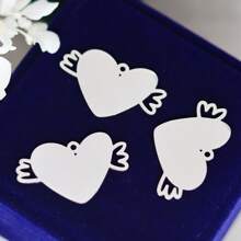 Set de 3 piezas/Lote de encantos de Body de señora con líneas exquisitas, artesanía DIY, borlas, pendientes, collares, fabricación de joyas, colgante de acero inoxidable de setas