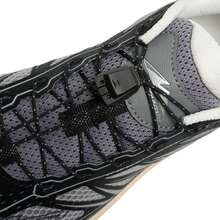 XTEP Women's Lightweight Comfortable Fitness Training Casual Running Shoes, Black/Smoky Grey, 975318170015 - Black/ Grey - View 8