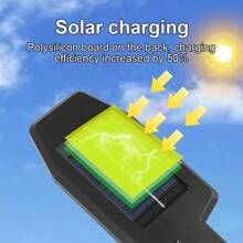 Nova Tipo de Iluminação Pública Solar Sensoriamento Corporal Humano Luz de Parede Externa Luz de Jardim Luz Solar Externa LED Tudo em Um com Controle Remoto Iluminação é Fácil e Simples de Instalar, Luzes Solares Externas