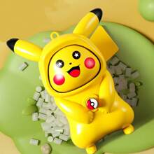 pokemon 1 Stück süße Pokémon Pikachu stilisierte Gesichts-Verwandlungspuppe, voller süßer und lustiger Ausdrucksdesigns, mini tragbare Sammlung, exquisite Handwerkskunst für Sammlung und Dekoration, tolles Geschenk, Geburtstags-/Feiertags Must-Have Dekorationen.