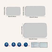 Faltbare, hitzebeständige Bügelmatte, Bügeltischauflage, tragbare Bügelmatte, geeignet zum täglichen Bügeln von Kleidungsstücken, Mänteln, Anzügen, Arbeitsuniform usw.