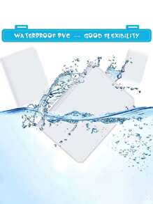 30/15/12pcs Adhesive Pocket A6 Clear Loose Leaf Odorless Waterproof 6 Hole Zipper Bags, Ticket/Cash Holder Pouch,Back To School,School Supplies