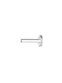 1pair Flat Back Earring Accessories 925 Sterling Silver Earring For Women 5Mm/6Mm Rod Minimalist Gift For Her Wedding Party Fine Jewelry