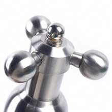 kangten Pepper Grinder, Small Pepper Grinder, Manual Pepper Grinder - Silver - View 5
